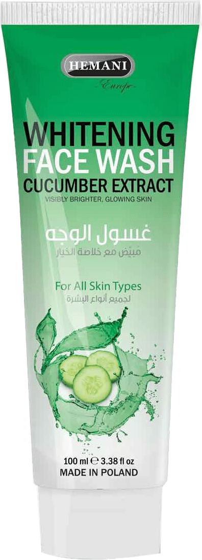 Face Wash 100ml - Whitening - Cucumber Extract